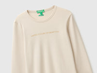 T-shirt de manga comprida com logótipo glitter - ucb_image_FY