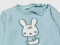 Sweater with bunny inlay - ucb_image_DS1