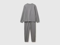 Pijama comprido com logótipo em algodão stretch - ucb_image_BS