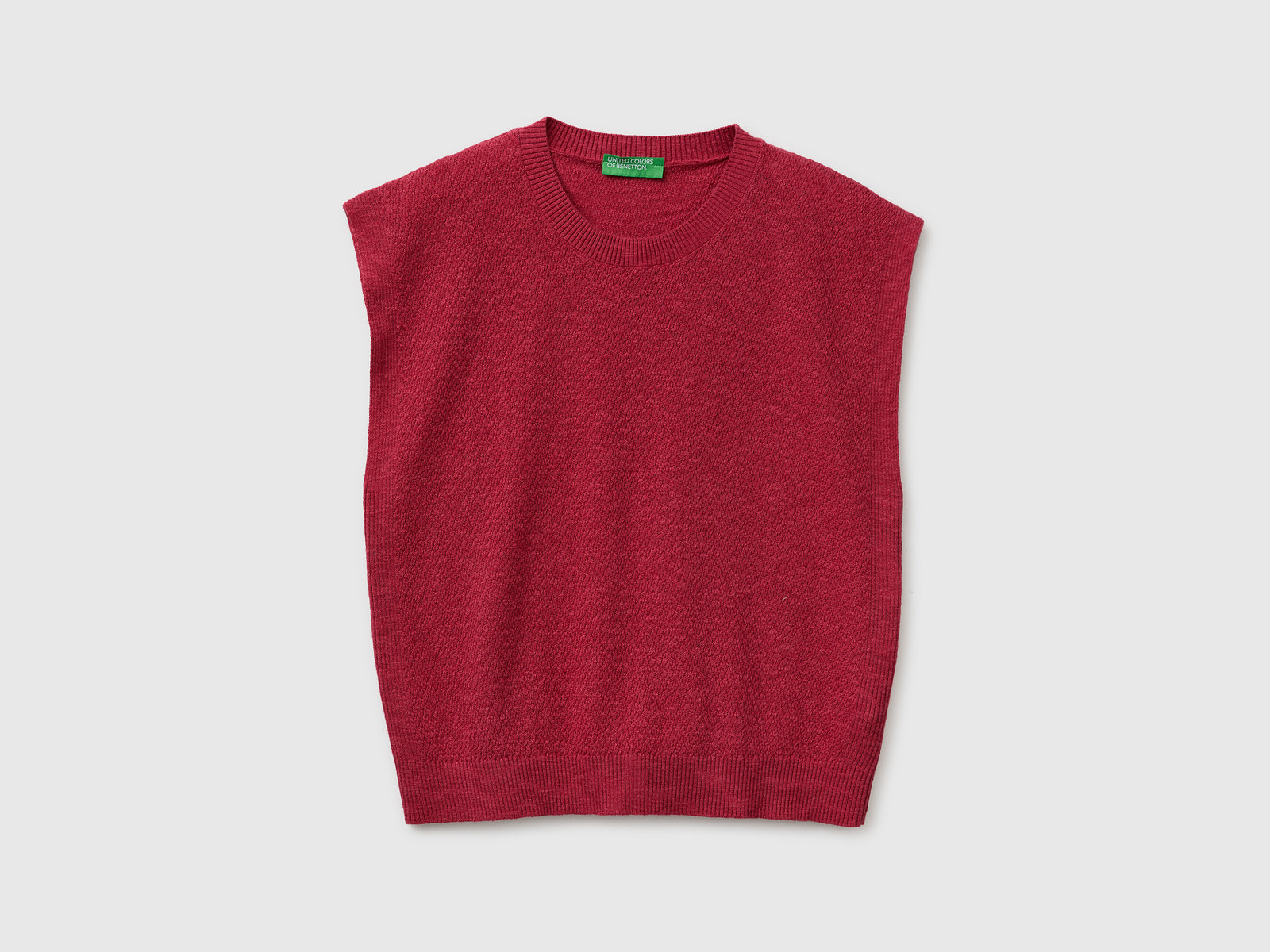 Camisola sem mangas em mistura de linho - ucb_image_FS