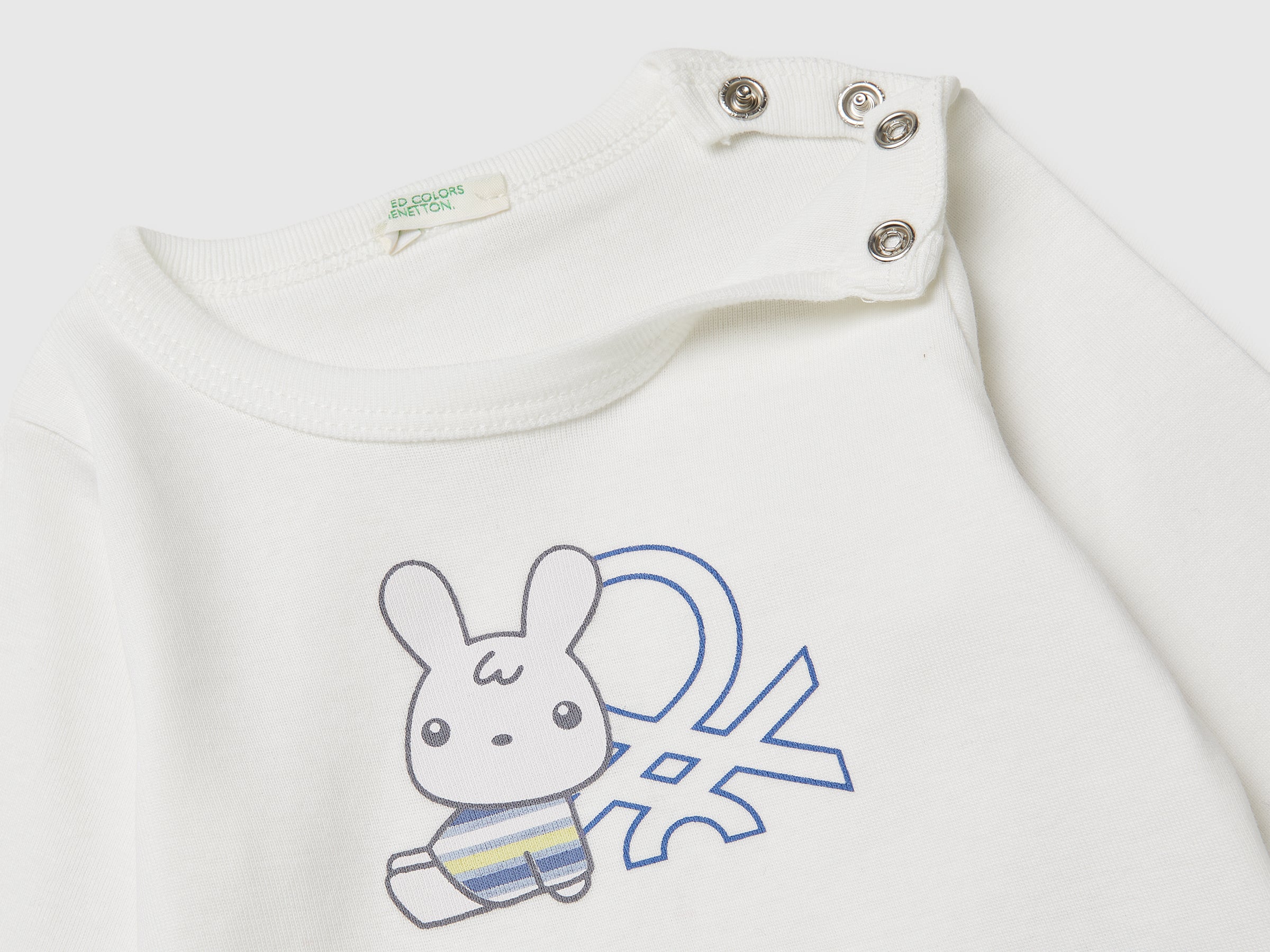 T-shirt in organic cotton with print - ucb_image_DS1
