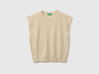 Camisola sem mangas em mistura de linho - ucb_image_FS