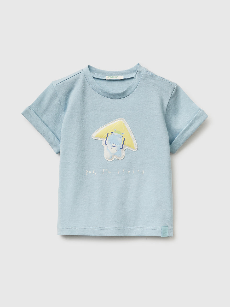 Organic cotton patch T-shirt - ucb_image_FS