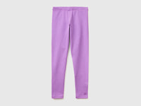Leggings in stretch cotton with logo - ucb_image_FS