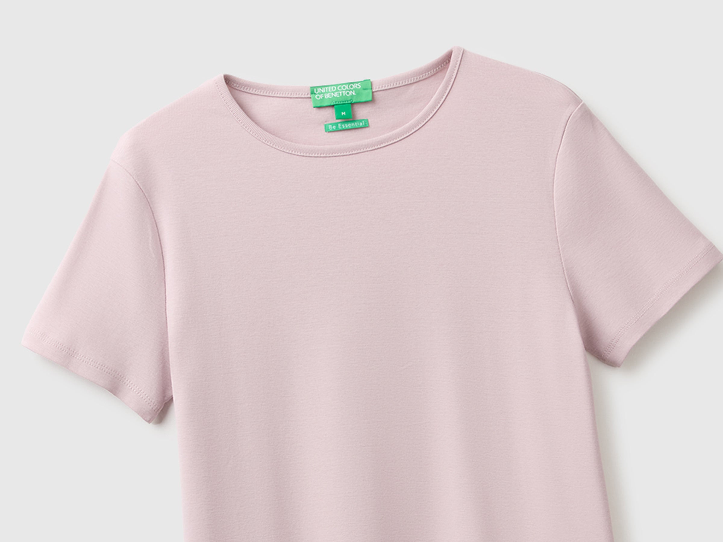 T-shirt de gola redonda slim fit - ucb_image_FY