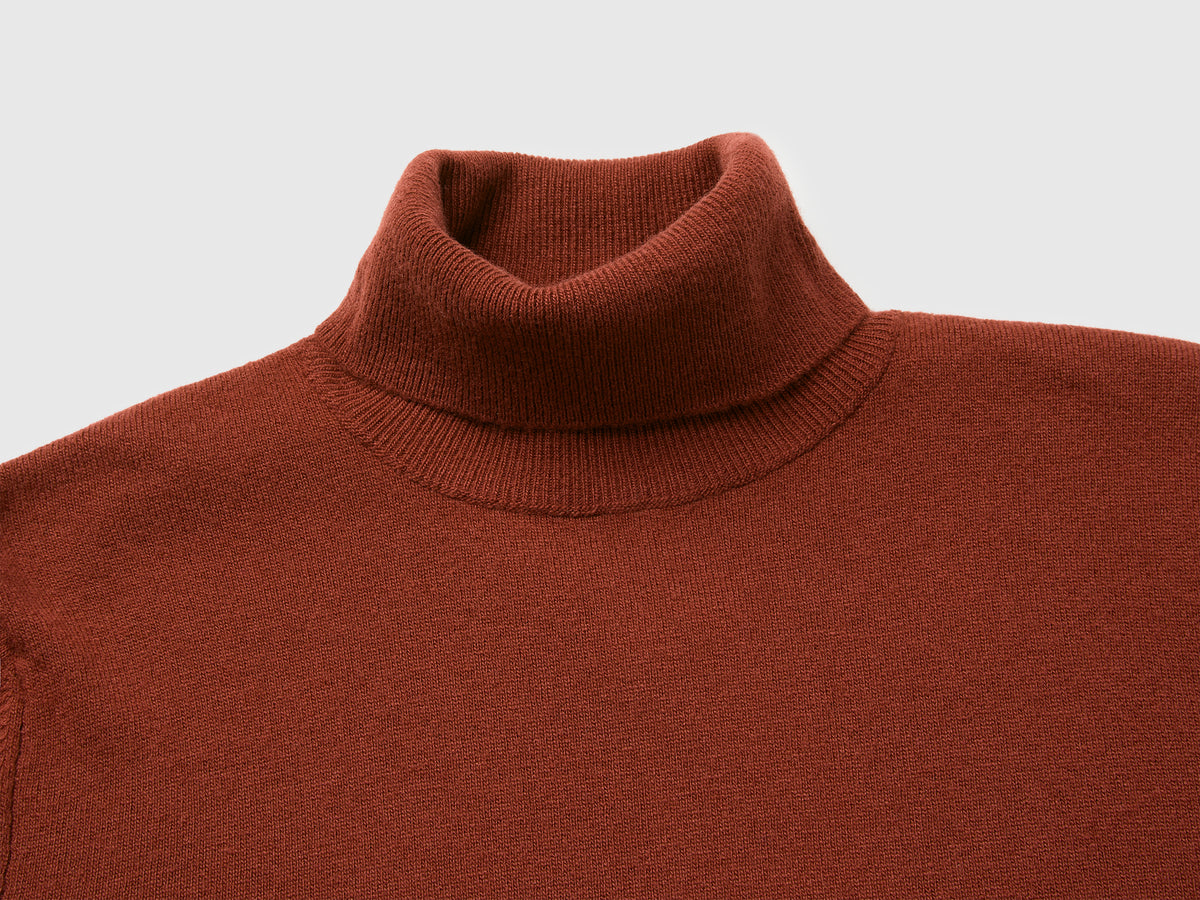 Camisola de gola alta 100% lã Merino - ucb_image_DS1