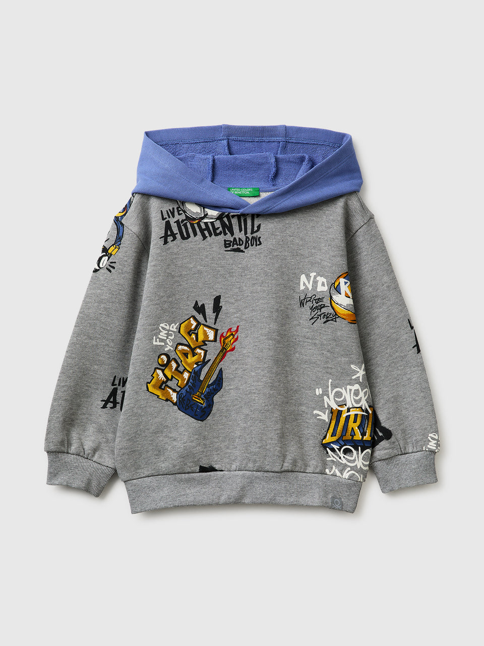 Printed hoodie - ucb_image_FS