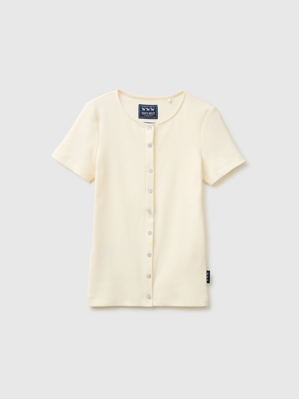 T-shirt canelada com botões - ucb_image_FS
