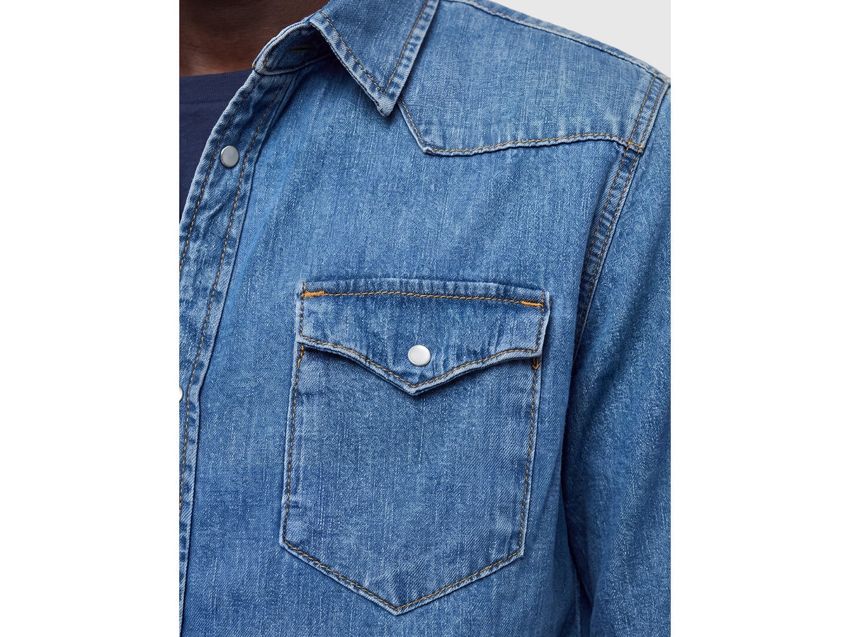 Camisa western de jeans claro - ucb_image_FY