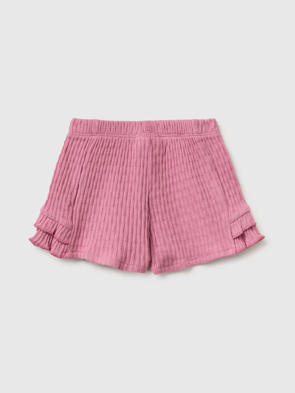 Pure cotton shorts with ruffles - ucb_image_BS