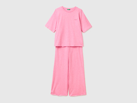 Lightweight melange cotton pyjamas - ucb_image_FS