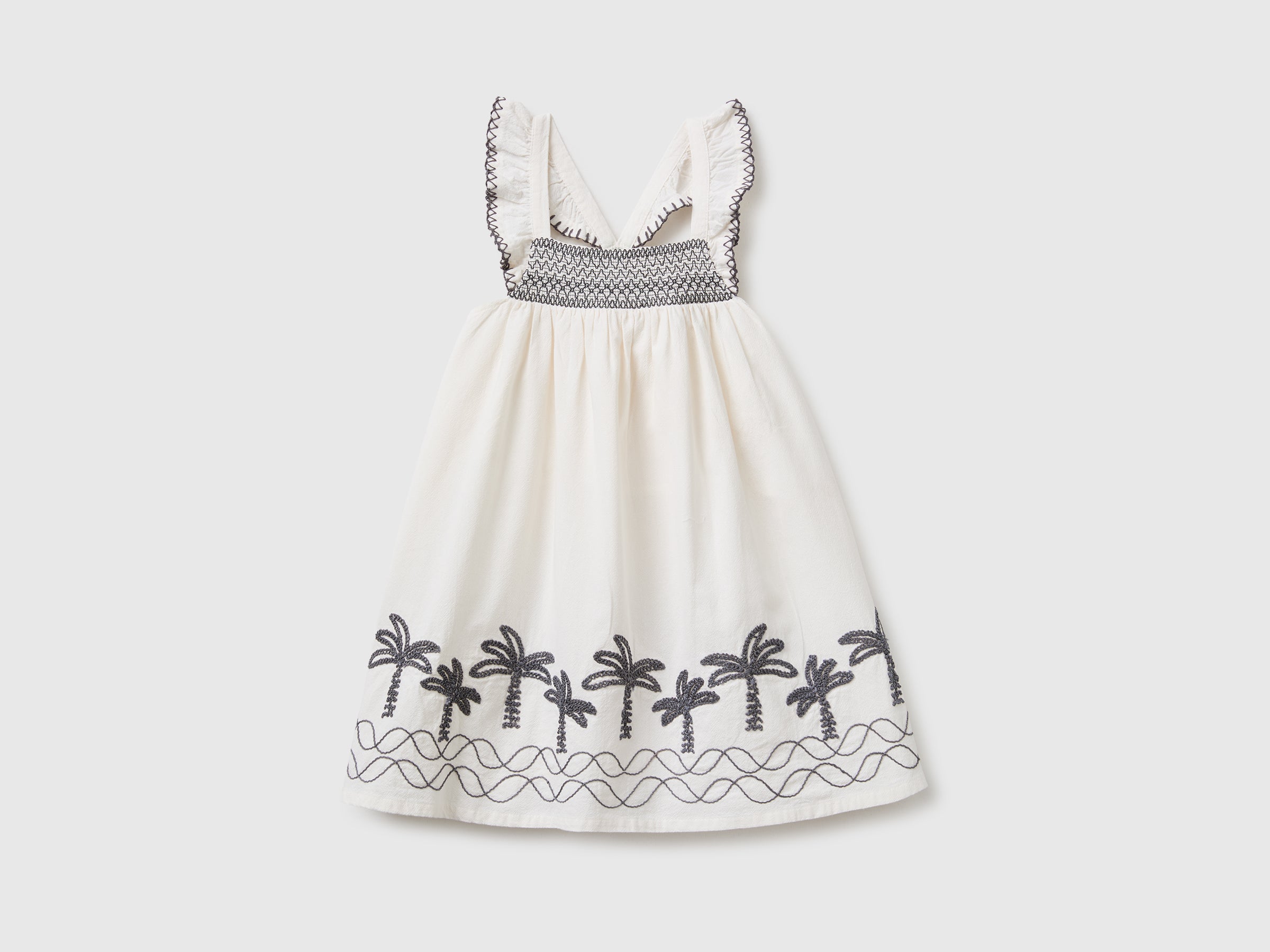 Vestido em crepe com bordados - ucb_image_FS