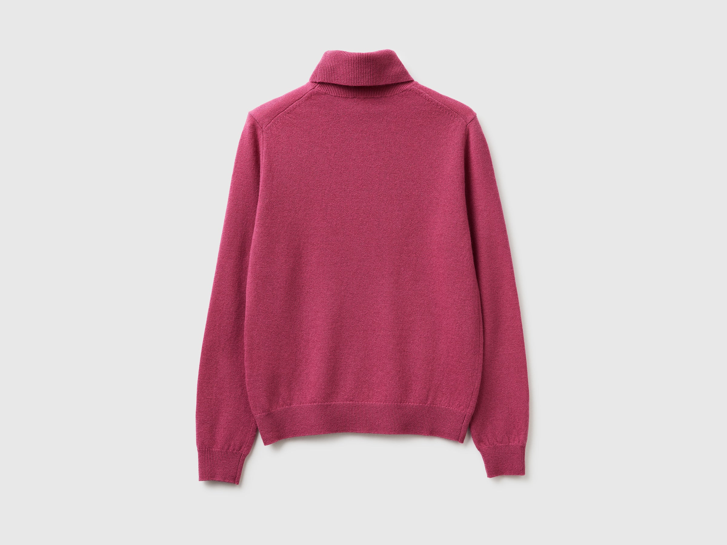 Camisola de gola alta ameixa em pura lã Merino - ucb_image_BS
