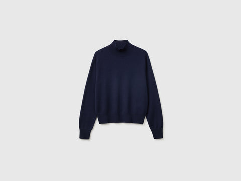 Camisola de gola alta em mistura de caxemira - ucb_image_FS