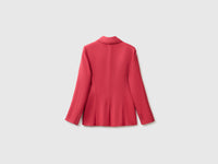 Blazer de abotoadura simples em linho puro - ucb_image_BS