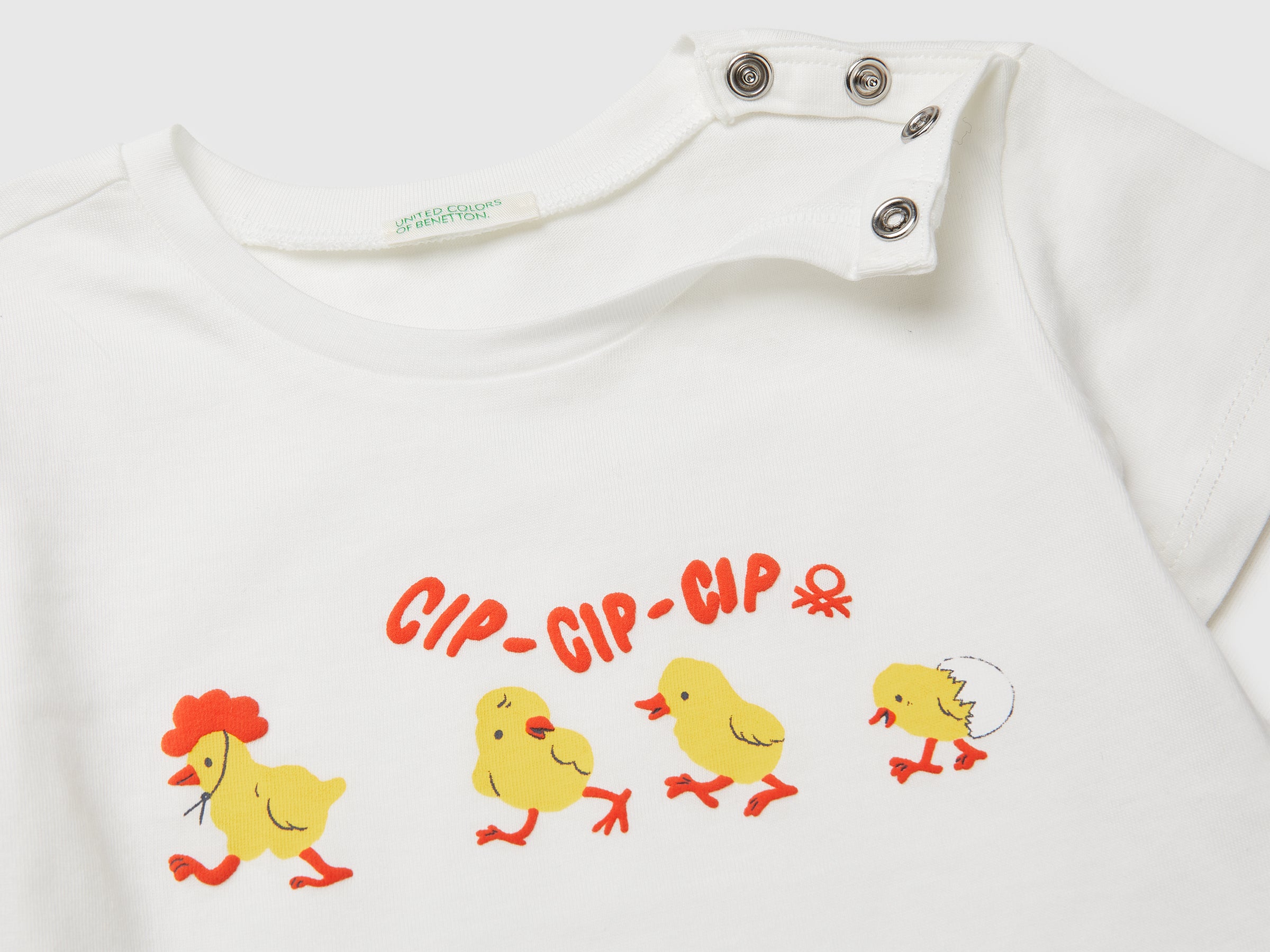 Organic cotton T-shirt with print - ucb_image_DS1