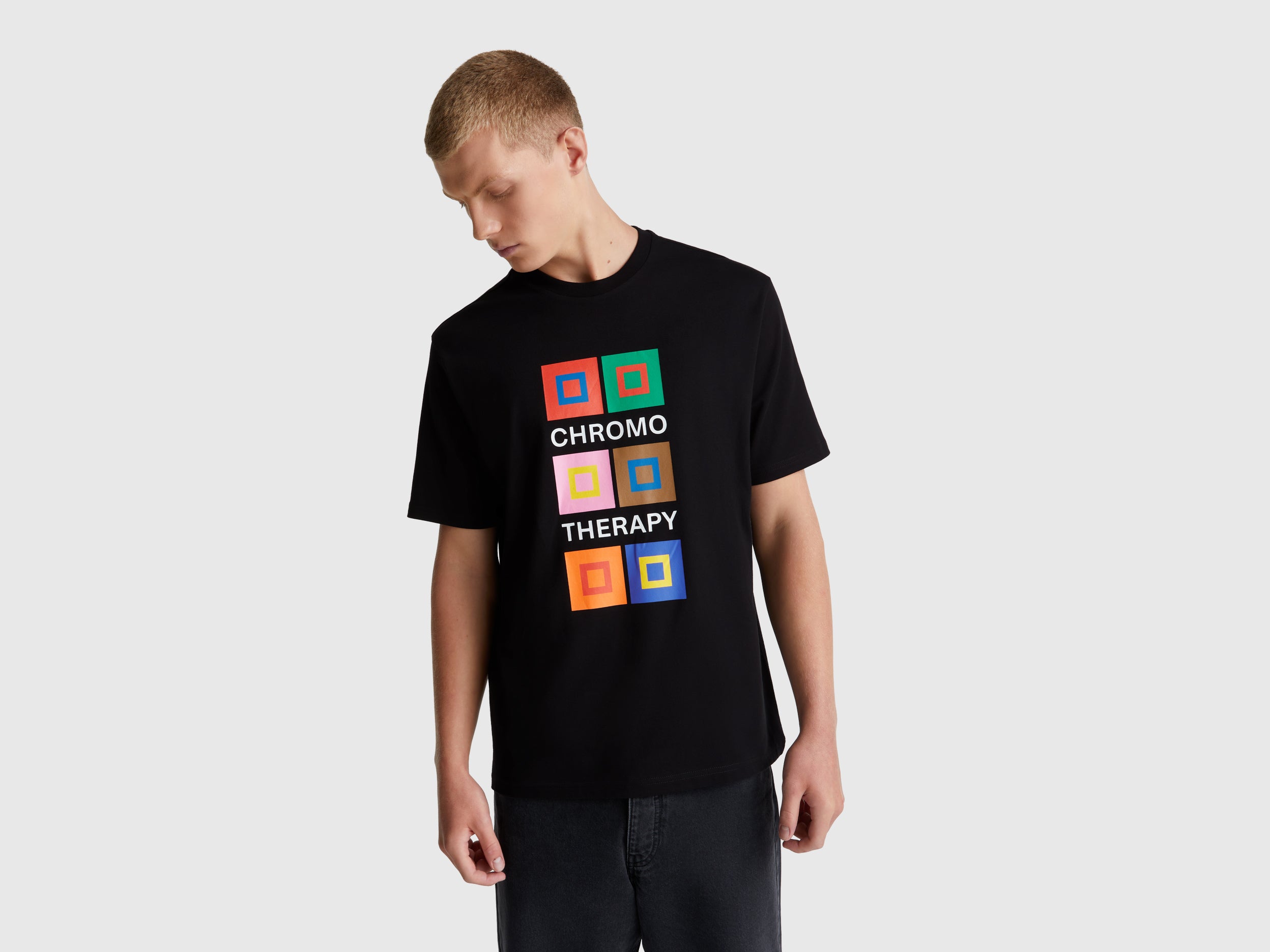 T-shirt relaxed fit com estampa - ucb_image_F