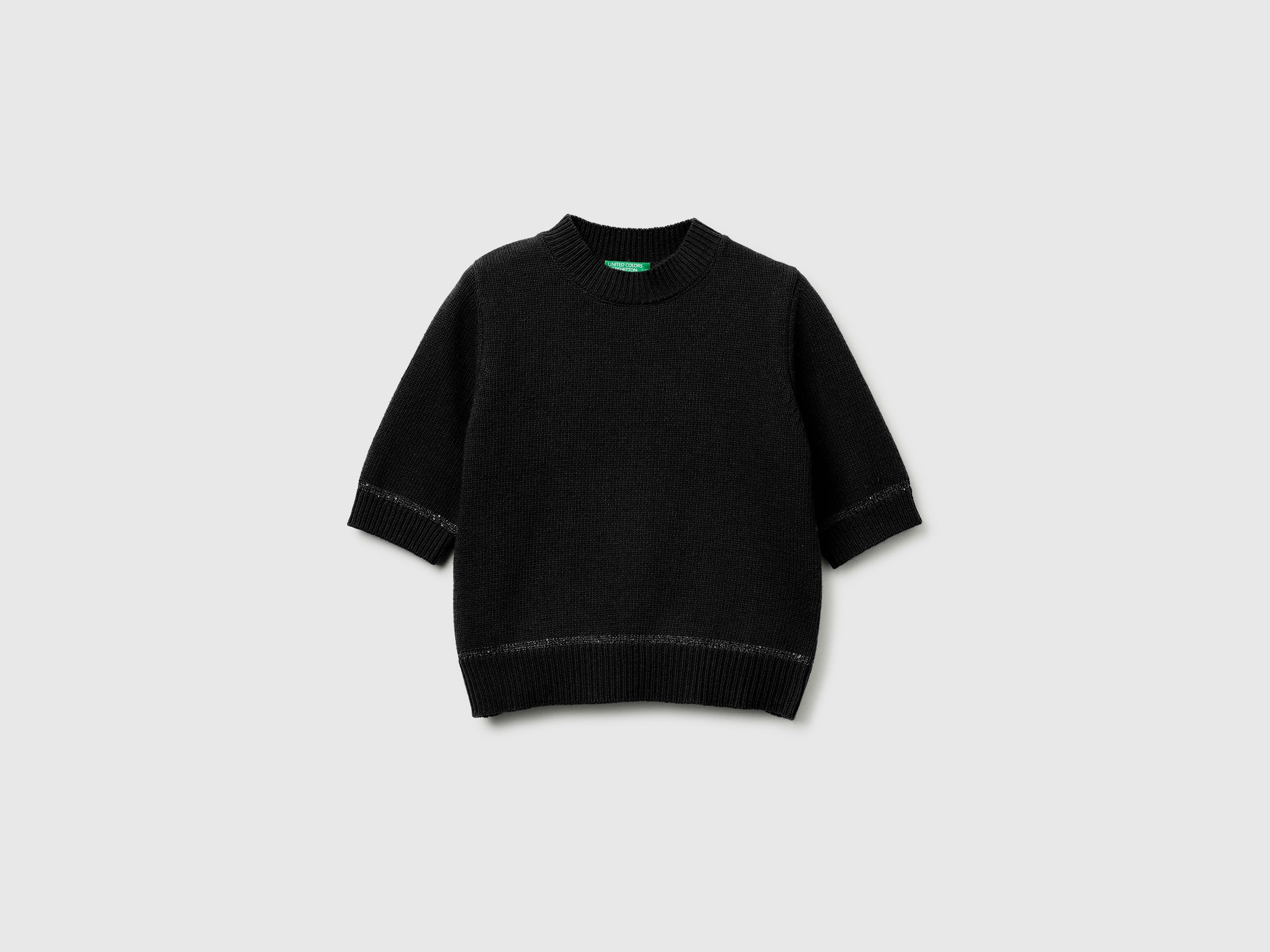 Camisola de gola alta com detalhe lantejoulas - ucb_image_FS
