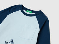 T-shirt color block com estampa - ucb_image_DS1