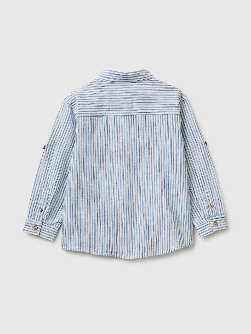 Striped linen blend shirt - ucb_image_BS