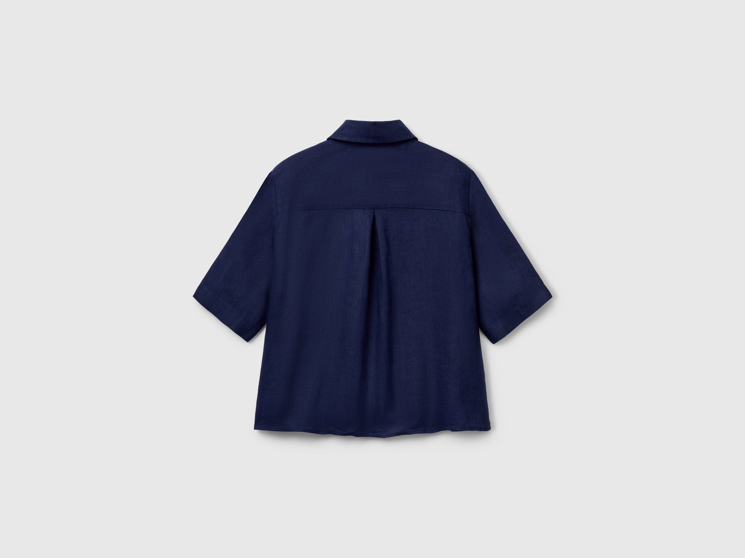 Short shirt in pure linen - ucb_image_BS