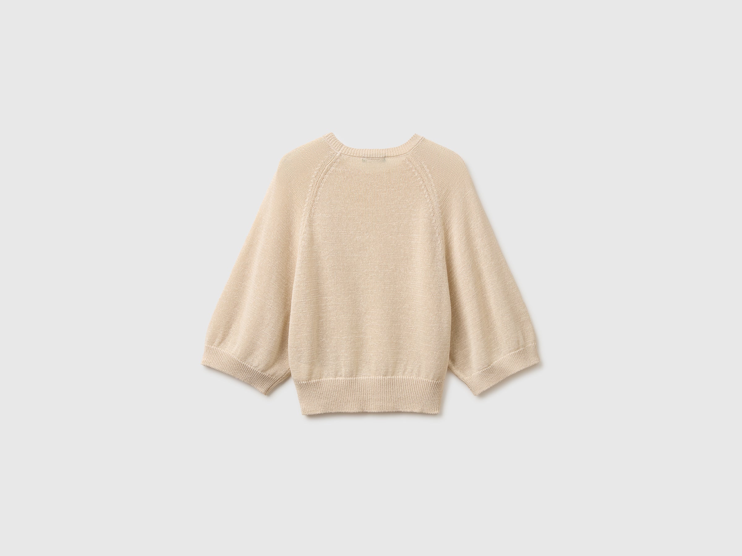 Oversized sweater in linen blend - ucb_image_BS