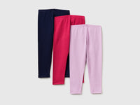 Três leggings em algodão stretch - ucb_image_BS