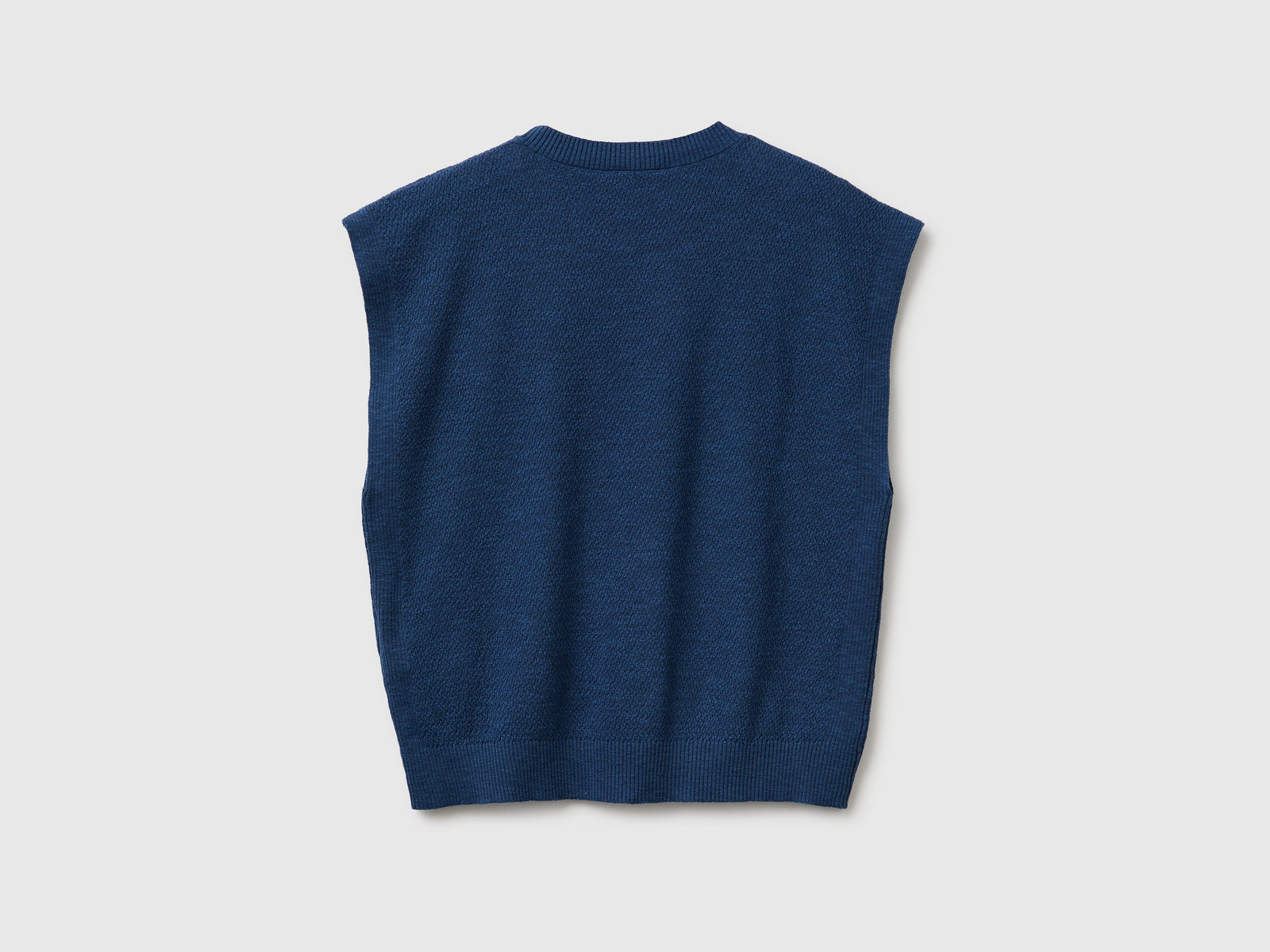 Camisola sem mangas em mistura de linho - ucb_image_BS