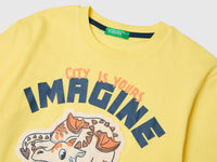 Organic cotton T-shirt with print - ucb_image_DS1