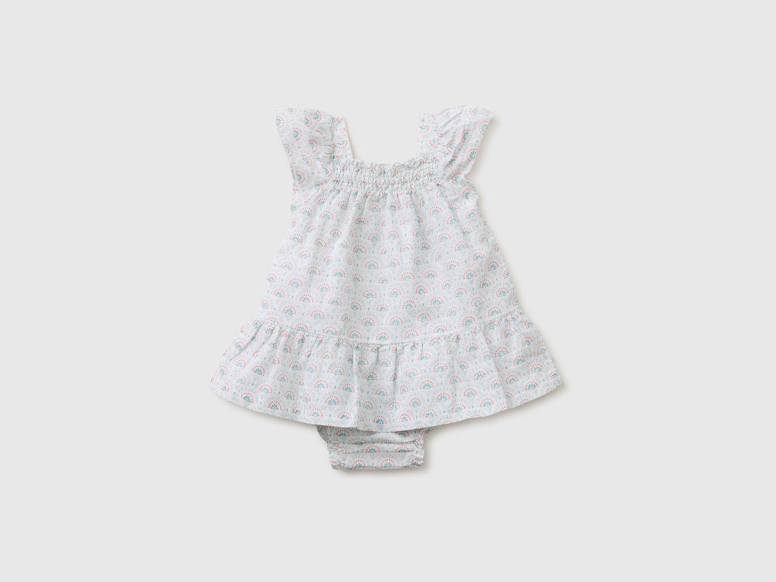 Floral dress in linen blend - ucb_image_BS