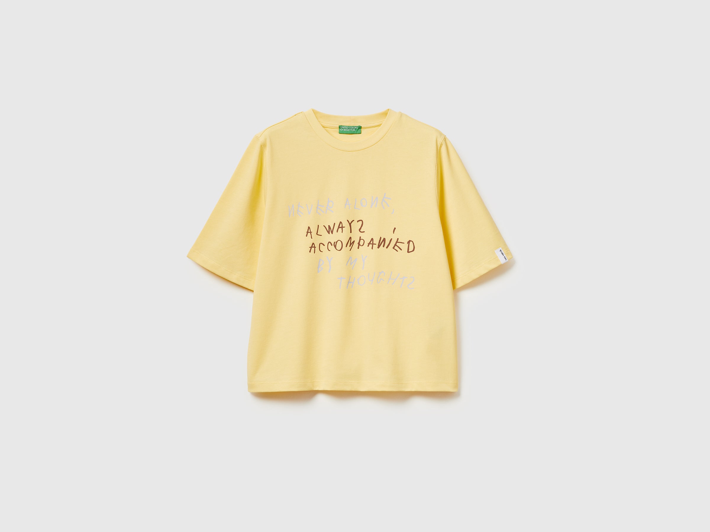T-shirt gialla con stampa Coco Capitán - ucb_image_FS