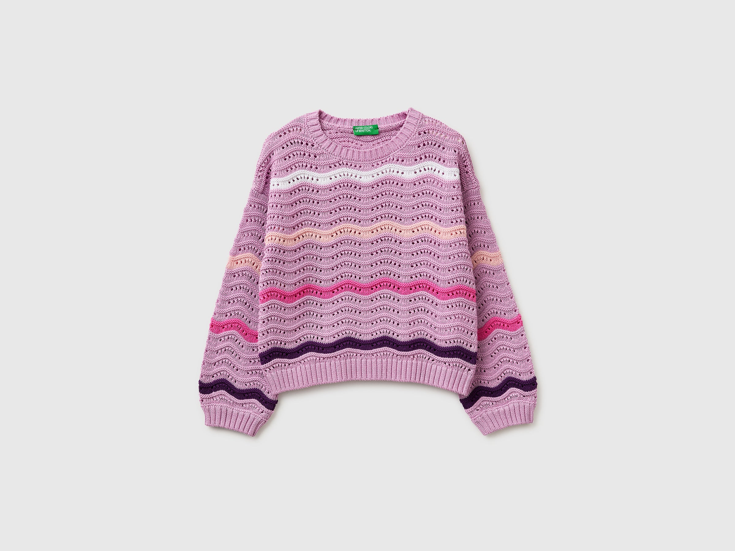 Sweater with multicolored stripes - ucb_image_FS