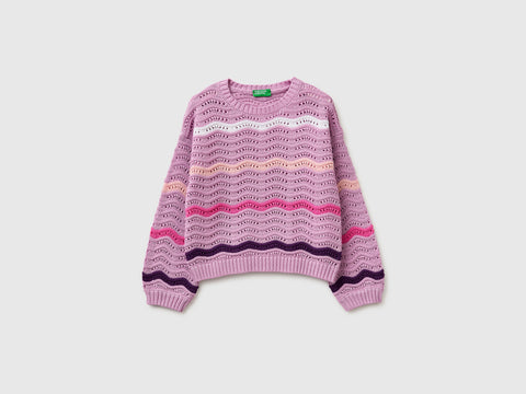 Sweater with multicolored stripes - ucb_image_FS