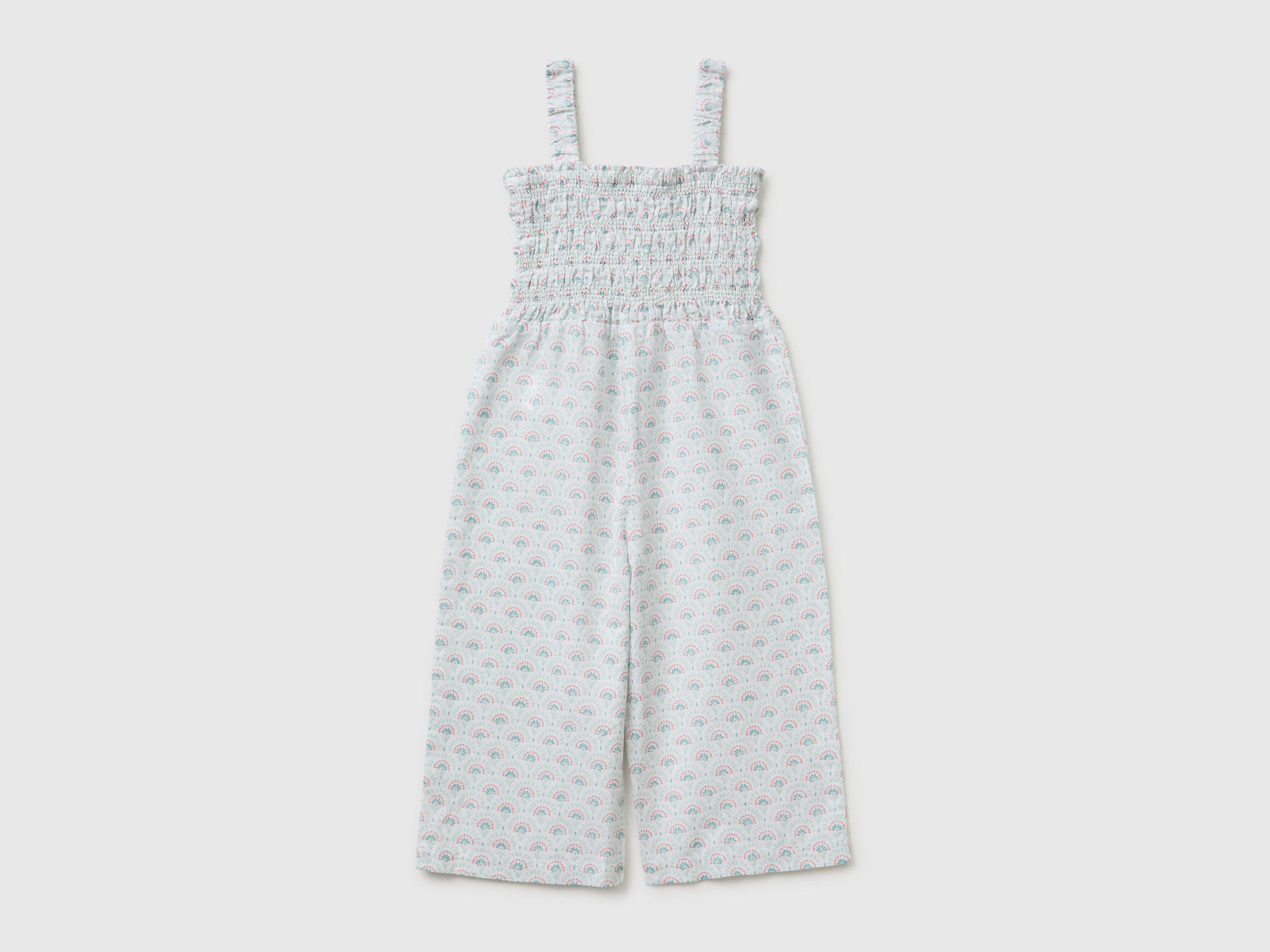 Floral linen blend jumpsuit - ucb_image_BS