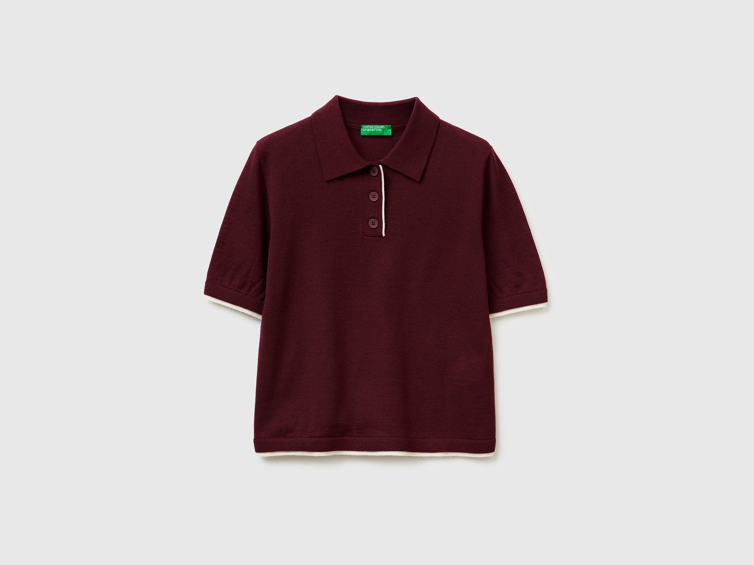 Camisola polo 100% lã Merino - ucb_image_FS