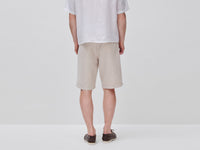 Bermudas regular fit em mistura de linho - ucb_image_B