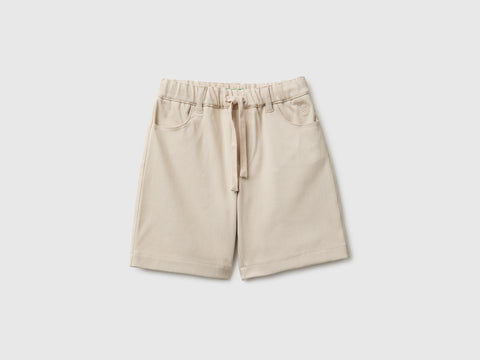 Stretch twill Bermuda shorts - ucb_image_FS