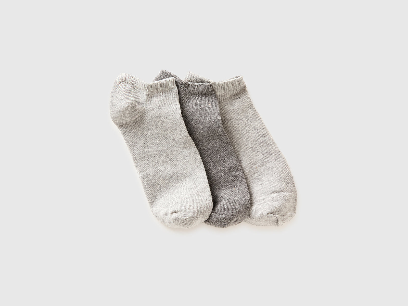 Three pairs of plain short socks - ucb_image_FS