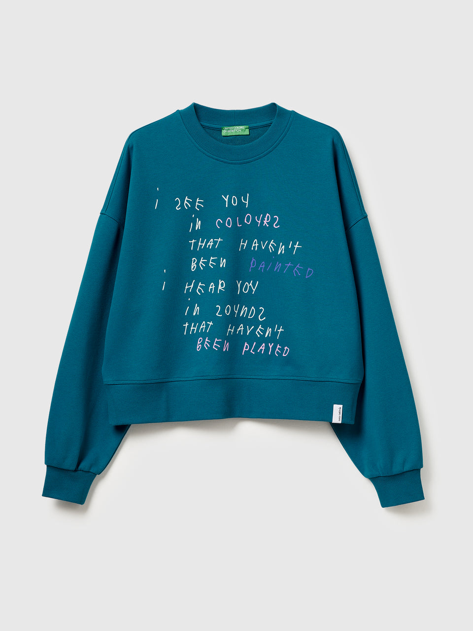Felpa ottanio con ricamo Coco Capitán - ucb_image_FS