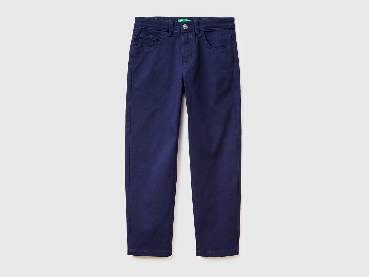 Stretch cotton trousers - ucb_image_FS
