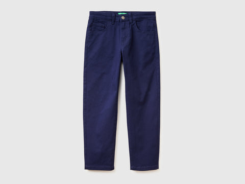 Stretch cotton trousers - ucb_image_FS