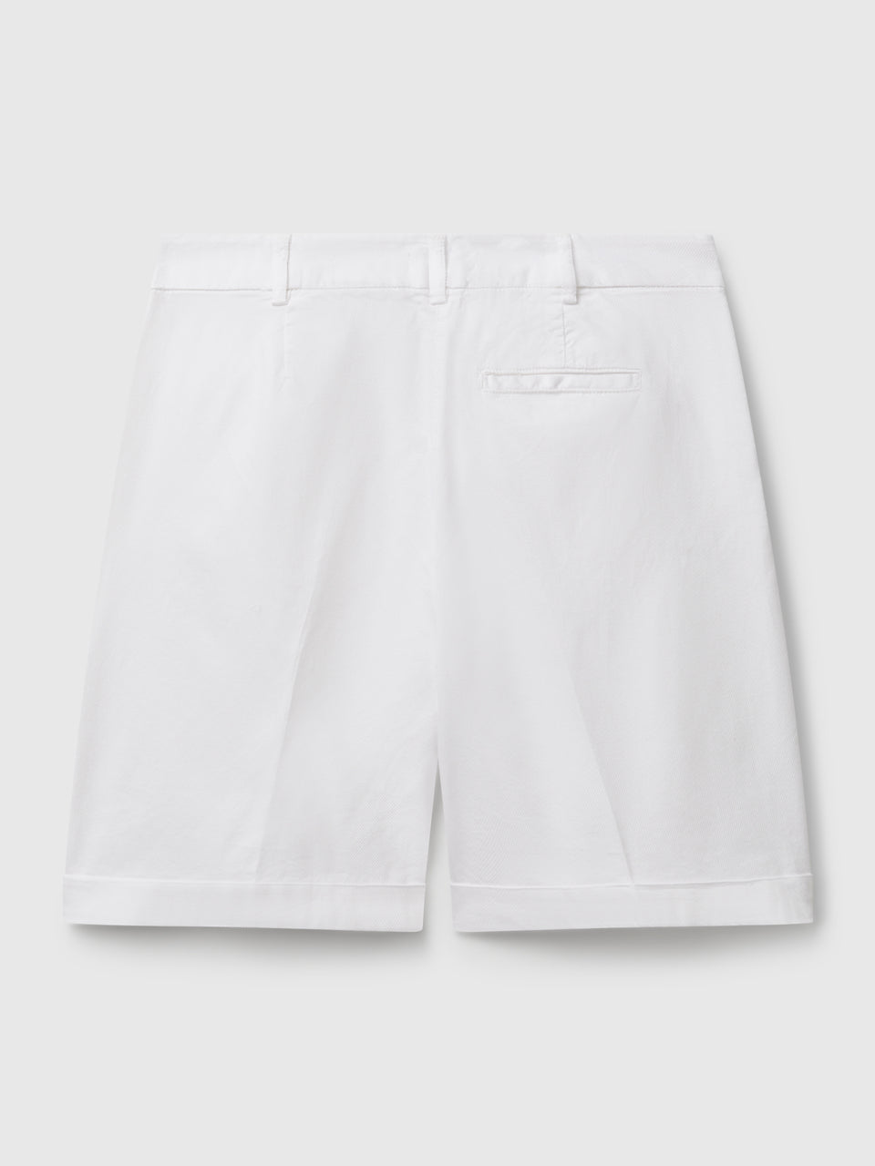 Bermudas with cuff in stretch cotton - ucb_image_BS