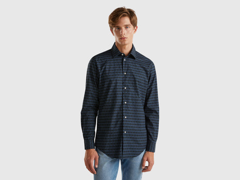 Camisa regular fit estampa padrão - ucb_image_F