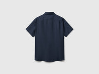 Short sleeve shirt in pure linen - ucb_image_BS