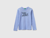 T-shirt com logótipo glitter em algodão orgânico - ucb_image_FS