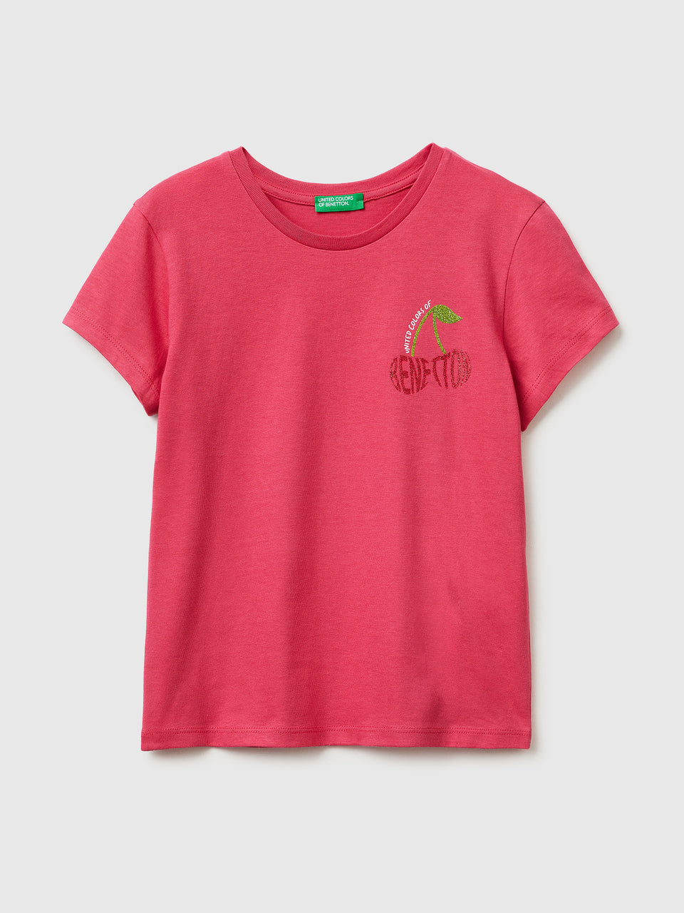 T-shirt with glitter print - ucb_image_FS