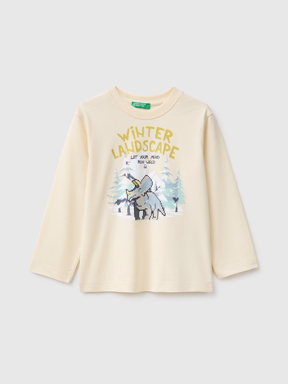 T-shirt com estampa em algodão quente - ucb_image_FS