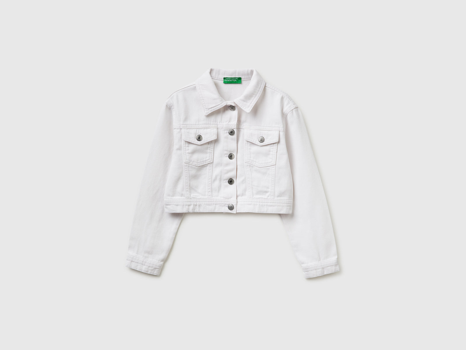 Cropped cotton jacket - ucb_image_FS