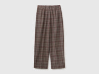 Calças tartan em viscose mista - ucb_image_BS