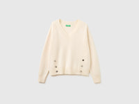 Camisola trabalhada com decote em V - ucb_image_FS